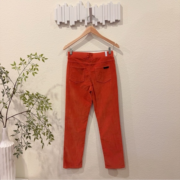 Jacadi Corduroy Warm Cotton Casual Griffon Pants in Maple Orange NWT Size 12Y - Picture 5 of 9